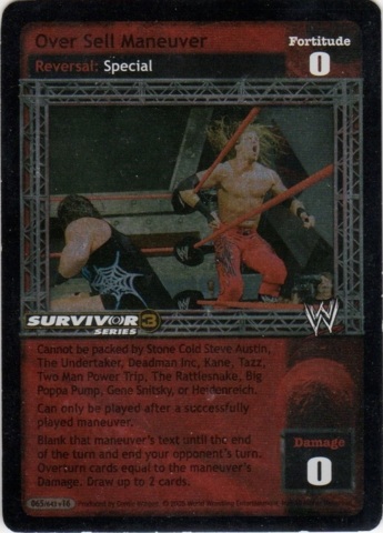 Over Sell Maneuver (SS3) Foil
